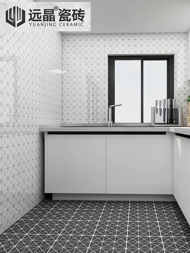 远晶 Треугольная мозаичная плит