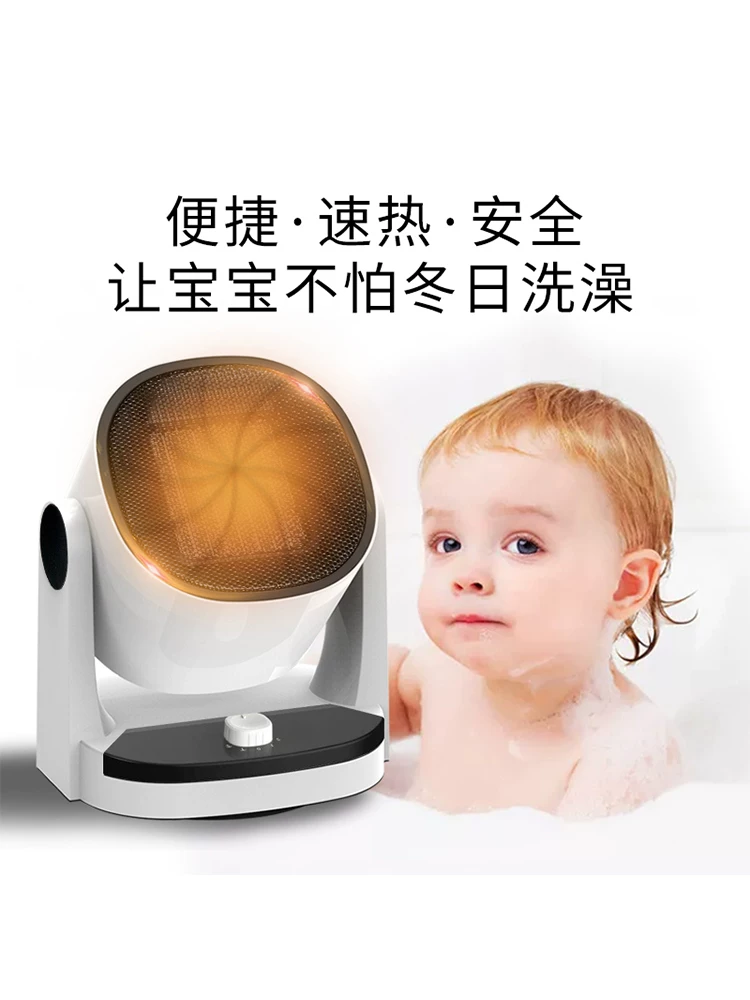 Портативный настольный обогреватель Aokma Speed Heat для дома, малого офиса, нагревания ванной, энергопотребление, спальня, небольшой стальной пушечный дизайн