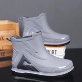 Мужские летние флисовые рабочие сапоги, средней длины