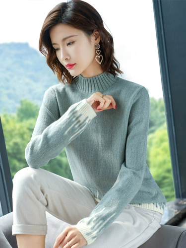 Бежевый демисезонный свитер, трикотажное демисезонное термобелье, в западном стиле