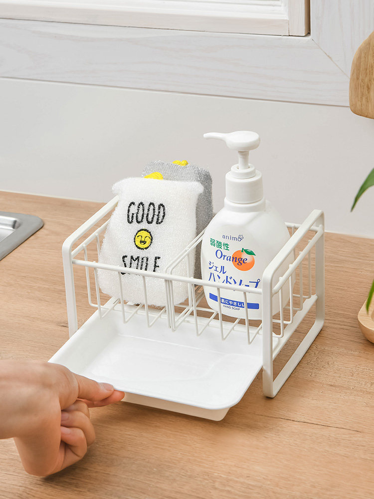 Кухня железо дренажный хранение полка аквариум стеллажи губка вымойте посуду тряпка провод таблицы лапша этаж в коробку