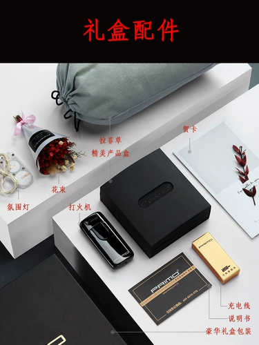 Бесшумная защитная ветрозащитная креативная зажигалка с зарядкой, мужская фотография, делается под заказ, подарок на день рождения