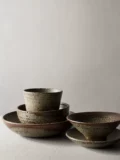 九土 Японский комплект ручной работы, посуда, чашка домашнего использования