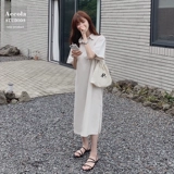 Летнее элегантное приталенное платье для школьников, стиль, воротник поло