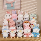 Игрушка, тряпичная кукла, кролик, подушка, подарок на день рождения