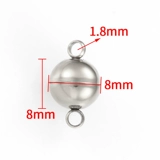 Магнитный золотой аксессуар из нержавеющей стали, модные аксессуары для влюбленных