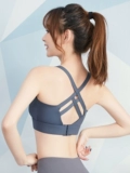 Противоударная поддерживающая спортивный бюстгальтер, бюстгалтер для спортзала, одежда для йоги, для бега, красивая спина