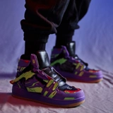 Анимация бесплатно до 2,0 совместная модная обувь мужская ева блок 1, выступление хип -хоп детская модель высокой топ -обуви для мужчин