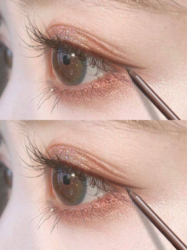 Li Jiaqi Pseudo -Plain Внутренний подводка для глаз Женская водонепроницаемая водонепроницаемая и не расцветающая полярная карандаша