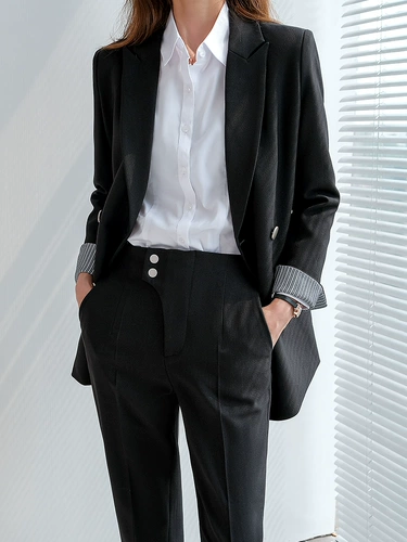 Осенний пиджак классического кроя, комплект для отдыха для работы, подходит для подростков