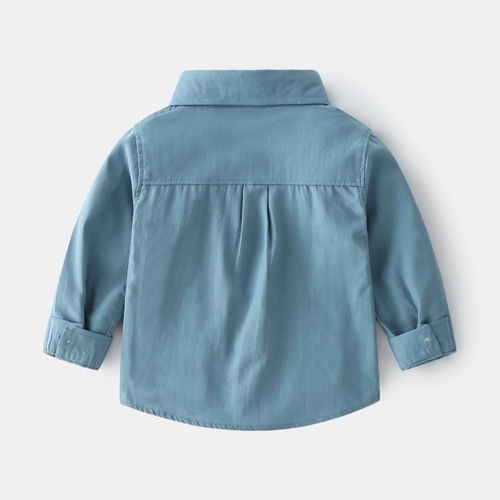 Весенняя детская рубашка для мальчиков, куртка, осенняя