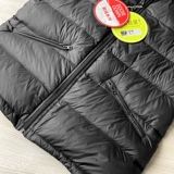 Бархатный зимний пуховик, гусиный пух, придает объем