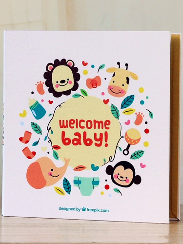 5 -INCH Album 700 Кожаный альбом с лапшой простая личность памятная книга Корейская версия Family Baby Over Plastic Photo Pages