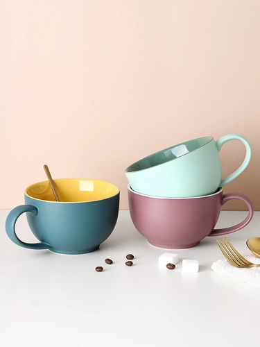 Йогуртная вода для водяной чашки для завтрака чашка домашняя керамическая чашка Maccios миска кара миска суп суп суп суп суп японский живот чашка для живота