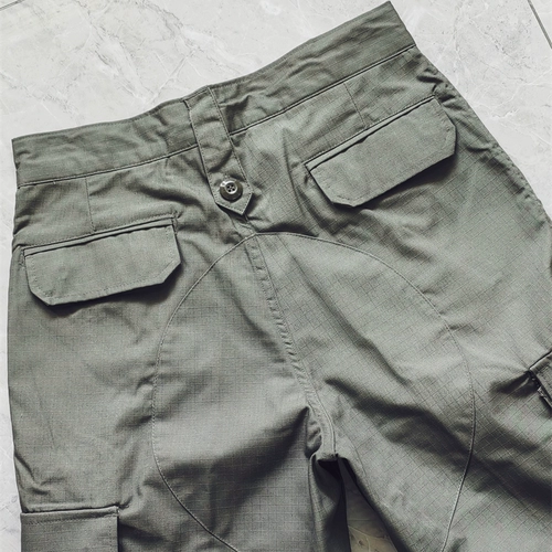 Мужские износостойкие осенние демисезонные дорожные рабочие штаны, высокая талия, свободный прямой крой