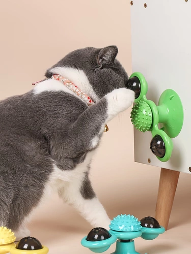 Мятная крутящаяся игрушка «Ветерок», домашний питомец, антистресс, избавление от скуки