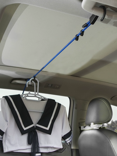 Автомобильная вешалка для одежды, автомобильная бельевая веревка, самостоятельная экскурсия, путешествия, бельевая веревка, багажник, сушка одежды, артефакт, вешалка для одежды, бельевая веревка
