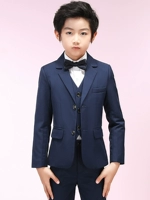 Костюм мальчика цветочника, классический костюм, комплект, наряд для музыкальных выступлений для мальчиков, детское платье, 3 предмета, в корейском стиле