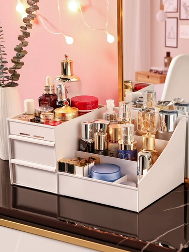 星优 Прозрачная косметическая коробка для хранения общежития настольное платье платье платья платье платье с кожей шеротовод