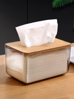 Скандинавская салфетка для лица домашнего использования, бумажные салфетки, прозрачная коробка для хранения