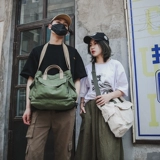 Вместительный и большой шоппер, сумка через плечо подходит для мужчин и женщин, сумка на одно плечо