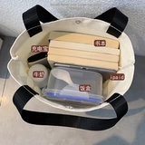 Японское мусорное ведро, универсальная льняная сумка, вместительный и большой рюкзак, ланч-бокс, небольшая сумка