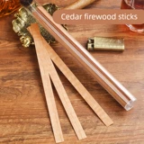 Натуральные кедровые деревянные чипсы кедровые деревянные полоски для мужских портативных сигар для специальных аксессуаров для питательных акцентов для баклажанов и улучшения аромата