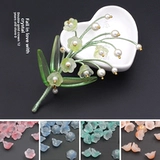 Колокольчик, заколка для волос ручной работы, антикварные серьги, 20 шт, DIY