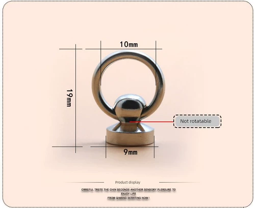 Медная багажная соска ручной работы для ногтей, кольцо, DIY