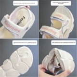 Детские сандалии, летняя пляжная детская модная пляжная обувь для принцессы, мягкая подошва