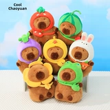 Крутая и модная буддийская кукла Капибала, плюшевая игрушка, подушка, кукла Капибала, поп-кольцо Капибара