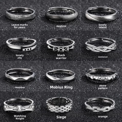 Мужское небольшое дизайнерское кольцо, стиль