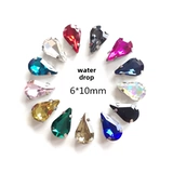 6*10 м капля воды коготь горный хрусталь DIY ручная работа со стразами ремонт одежды стразы украшения обуви аксессуары со стразами кашемировый свитер аксессуары