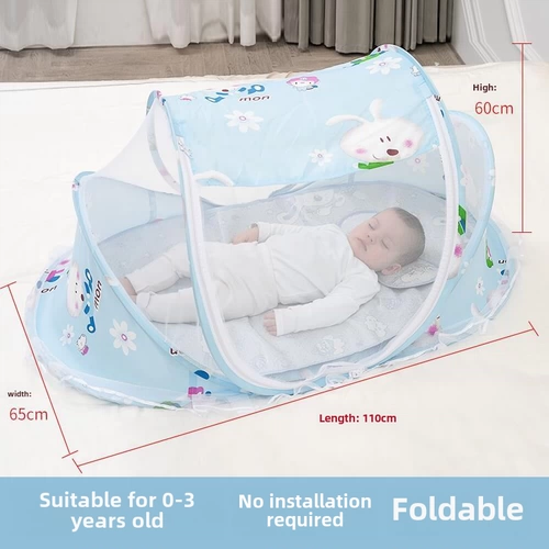 Складное защитное средство от комаров, портативная детская москитная сетка, 0-3 лет