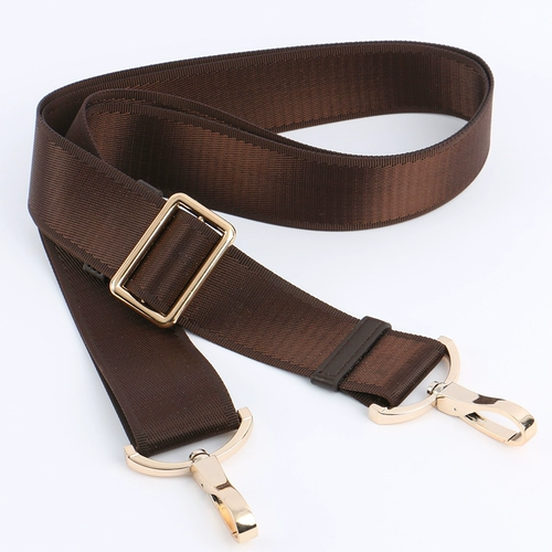 Черный коричневый ремешок для сумки, рюкзак, ранец, сумка на одно плечо, бретели