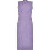 Момо весна и лето маленькие рукава наполовину кружевную крышку средней длины Древняя литература ежедневно сплошное цвето