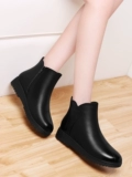Martens, женские демисезонные утепленные короткие сапоги, из натуральной кожи, мягкая подошва, 2020 года