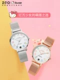 Sanrio, милые брендовые водонепроницаемые мультяшные детские кварцевые часы, для средней школы