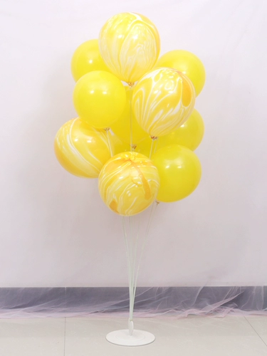 Новый стол с воздушным воздушным шаром устанавливает колонны для разборки на день рождения ткань свадебная комната