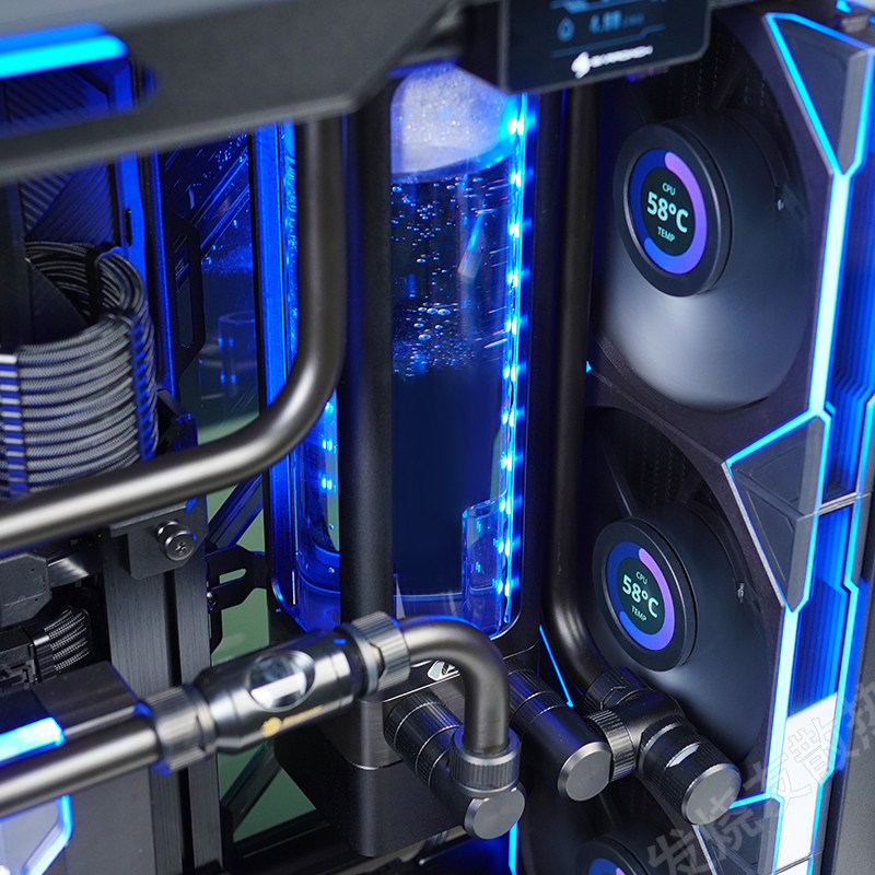 Лихорадка друг с водяным охлаждением |ROG Генезис 701 шасси металл Твердая труба ek с водяным охлаждением программа  C кожзаменитель видеокарта излучающий