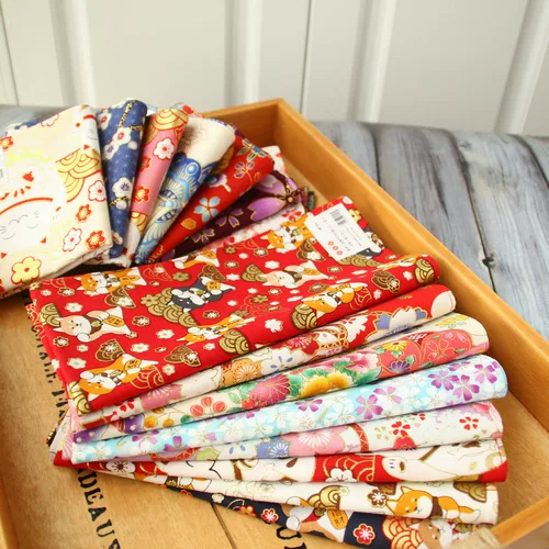 Японский шарф, хлопковый носовой платок для школьников