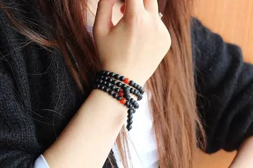 Натуральные четки из круглых бусин, браслет из натурального камня подходит для мужчин и женщин, 108 шт, 8mm