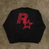 Зарабатывать деньги и делать благотворительность.Весят 280 граммов!Оригинальный R Star Design Trendy Brand Nishe Мужчины и та же модель женской модели очень большой