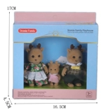 Маленькая мультяшная кукла, аксессуар, домик, игрушка для мальчиков, подарок на день рождения