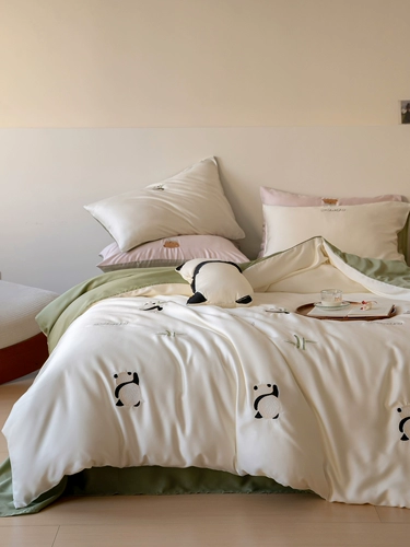 Брендовый милый комплект для принцессы, шелковая простыня, пододеяльник, 60 шт, 4 предмета, 1.8м, постельные принадлежности