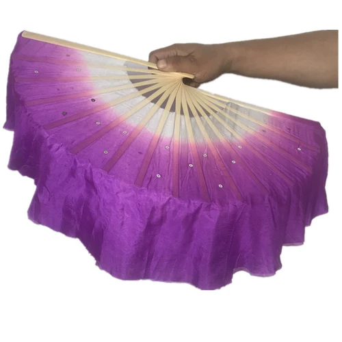 Настоящий фанат Silk Dance Yangge Fan Fantness Plaza Dance Fan 8 -Inch 1 Foot, один фут два производителя Прямая продавая одну плюс деньги