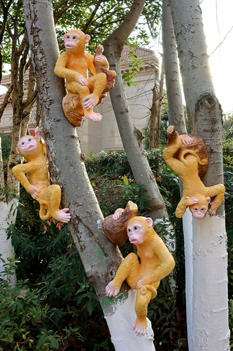 Наружная смола Скульптура Скульптура моделирование животных сад ландшафтный ландшафт сад сад