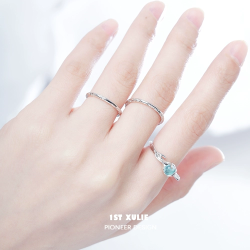 Оригинальное небольшое дизайнерское элитное кольцо, серебро 925 пробы, на указательный палец