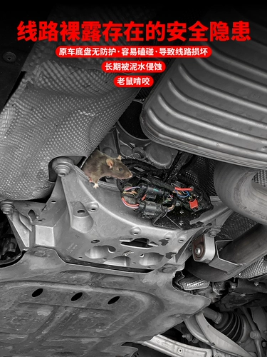 Подходит для шасси Audi A6L, модифицированной двигателя 19-23, пластина нижней охраны C8, защитная плата New A7
