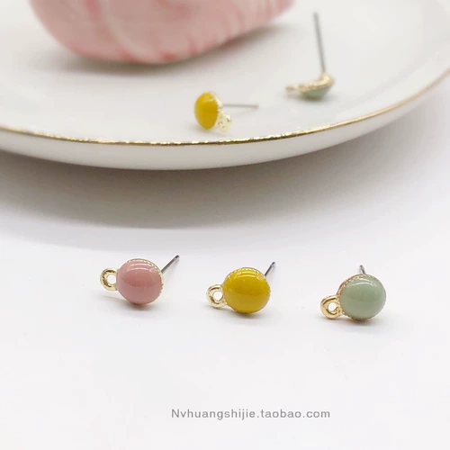 Универсальные многоцветные серьги, аксессуар, простой и элегантный дизайн, широкая цветовая палитра